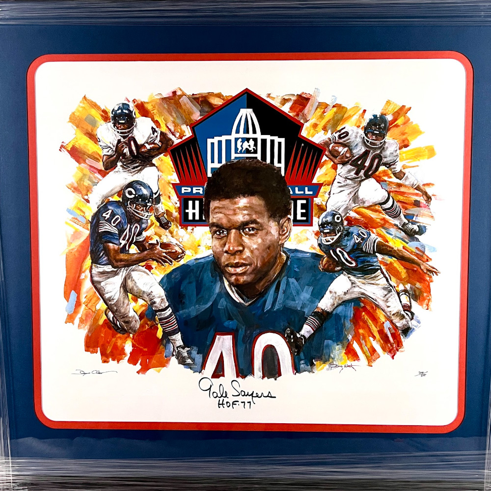 Gale Sayers Autograh