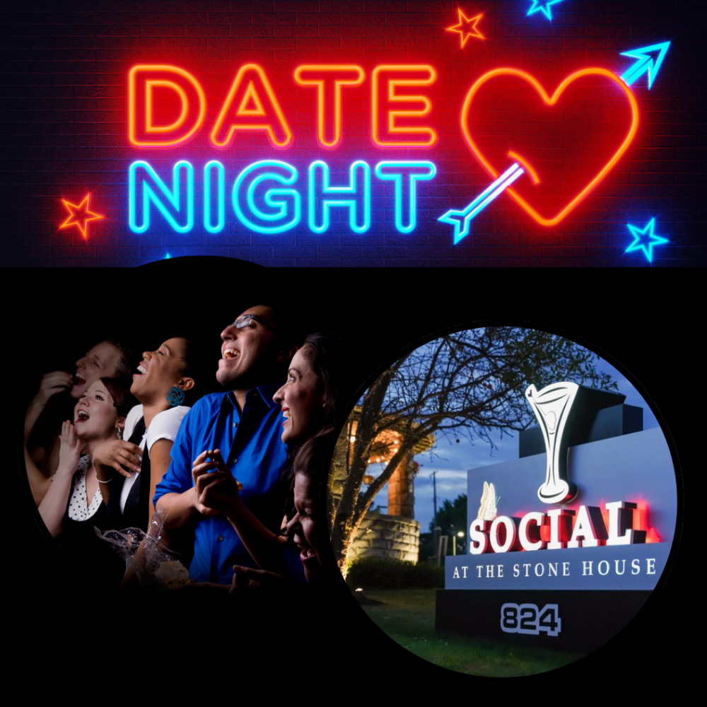 Laugh & Dine: Krackpots & Stonehouse Social